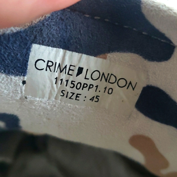 ❤Crime London Camo high tops❤ - Picture 14 of 16